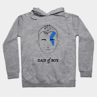 Dad of Boy Hoodie